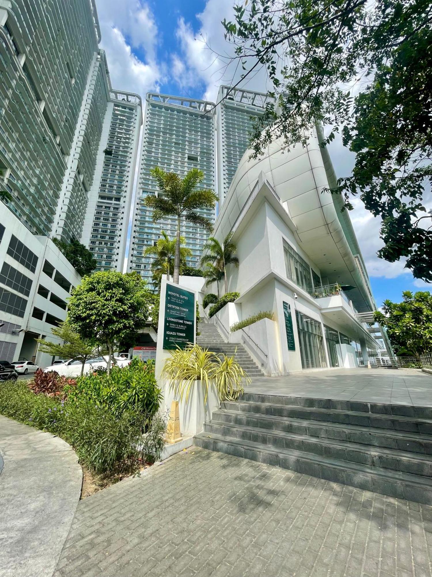 マニラ市The Serene Escape Rockwell Makati City View 1Brアパートメント エクステリア 写真